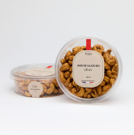 有機辣椒香草腰果 | Noix de Cajou Bio Chili - Maison Naja