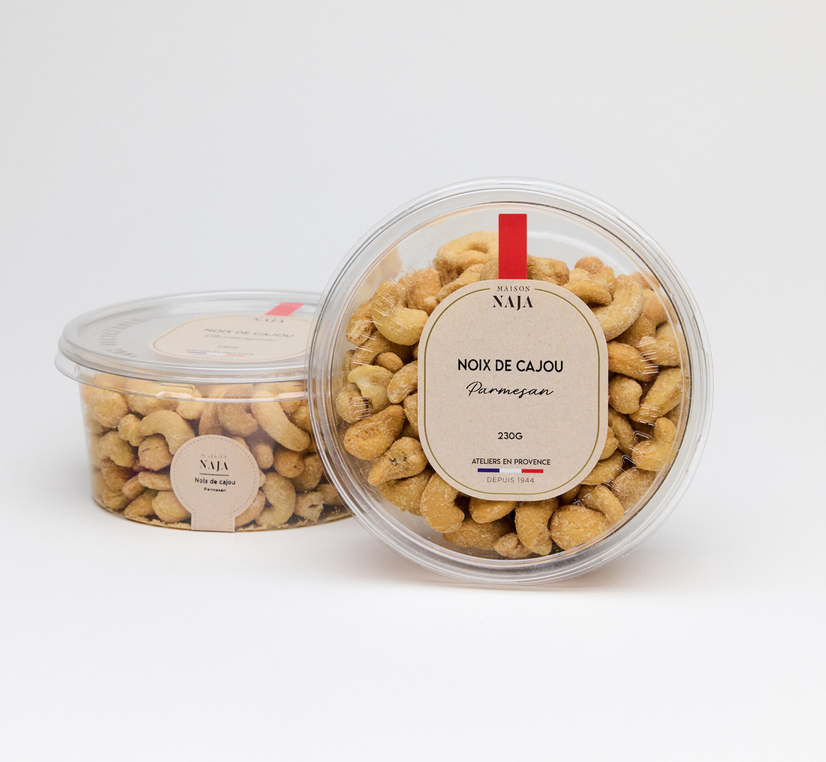 巴馬臣芝士腰果 | Noix de Cajou au Parmesan - Maison Naja