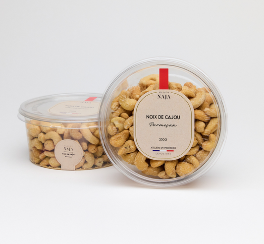 巴馬臣芝士腰果 | Noix de Cajou au Parmesan - Maison Naja
