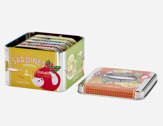 La Belle-Iloise 熱食沙甸魚收藏盒 - Boîte à Sardines à Déguster Chaud