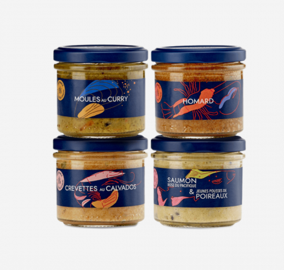 店主推 - La Belle-Iloise 熱食海鮮抹醬組偈 - Assortiment de Tartinables à Déguster Chaud