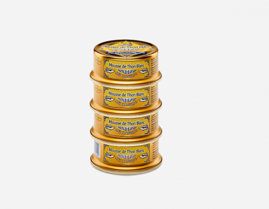 La Belle-Iloise 羅勒白吞拿魚慕斯(4罐裝)Mousse de Thon au Basilic