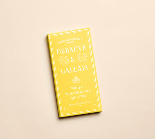 66% 厄瓜多爾黑朱古力塊（波本雲呢拿）- Debauve et Gallais