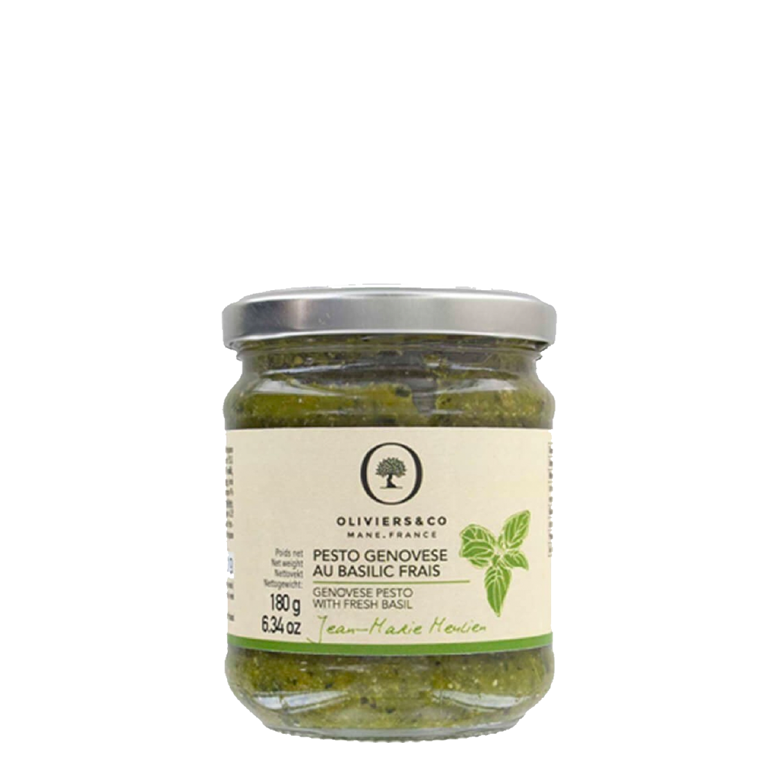 主廚 Jean-Marie Meulien 演繹的意大利經典 青醬｜羅勒・巴馬臣芝士 PESTO GENOVESE - BASILIC ET PARMESAN - Oliviers&Co