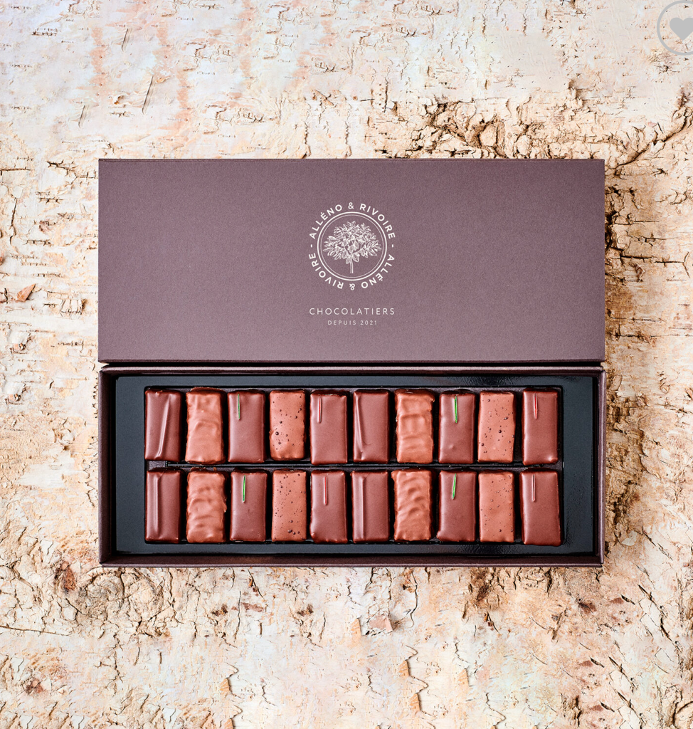 經典果仁夾心朱古力20粒裝 - Les Chocolats de Yannick Alléno