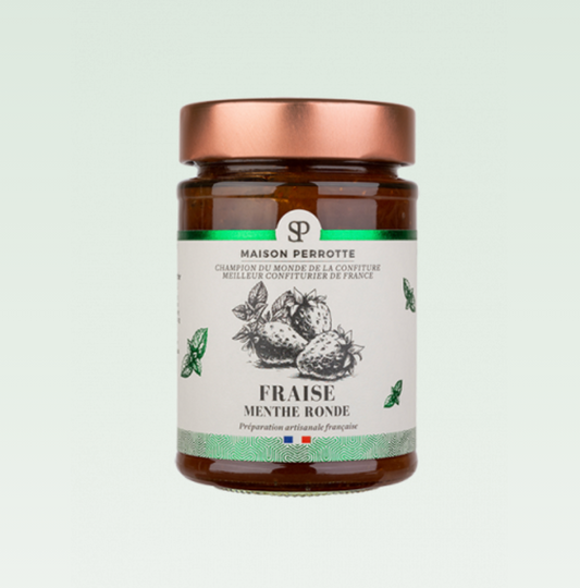草莓薄荷果醬 210g fraise menthe - Maison Perrotte