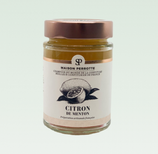 法國芒通檸檬果醬果醬 210g citron menton - Maison Perrotte