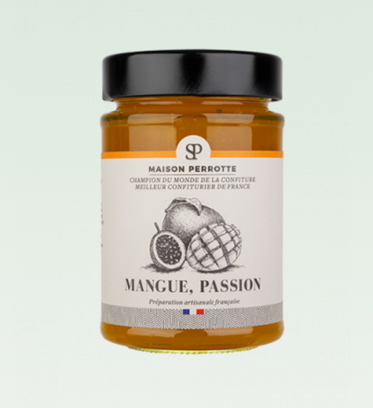 芒果百香果醬 mangue passion 210g - Maison Perrotte
