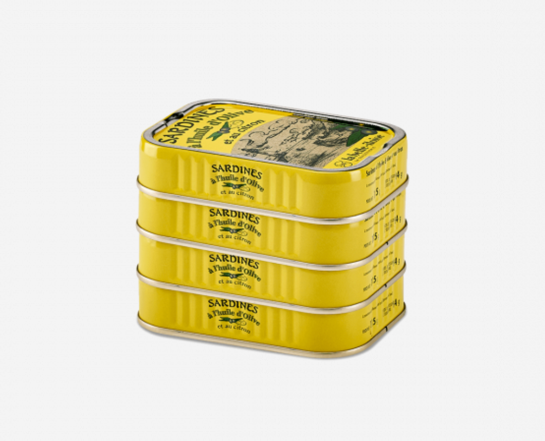 La Belle-Iloise 橄欖油檸檬沙甸魚罐頭 - Sardines à l’Huile d’Olive et au Citron