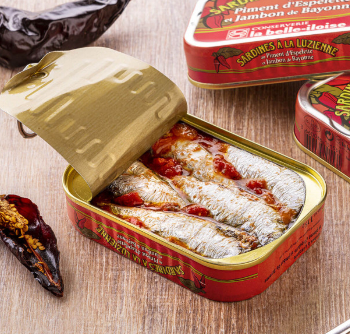 La Belle-Iloise Luzienne風味沙甸魚罐頭 - Sardines à la Luzienne