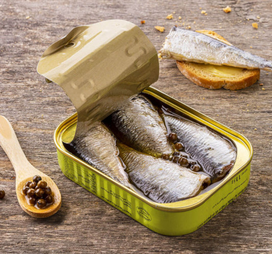 La Belle-Iloise 橄欖油青胡椒沙甸魚罐頭 - Sardines à l’Huile d’Olive et aux Poivres Verts