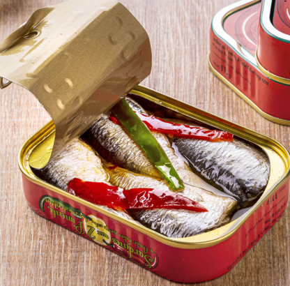 La Belle-Iloise 雙辣椒檨檬沙甸魚罐頭 - Sardines aux Deux Piments et sa Note de Citron