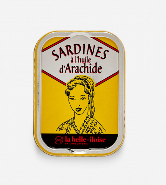 La Belle-Iloise 花生油沙甸魚罐頭 - Sardines à l’Huile d’Arachide