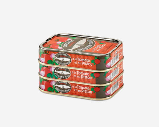 La Belle-Iloise 番茄青醬熱食沙甸魚罐頭 - Sardines Cuisinées à la Tomate et au Pistou