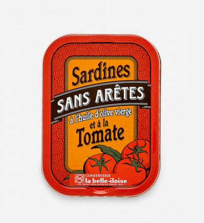 La Belle-Iloise 無骨番茄橄欖油沙甸魚罐頭 - Sardines sans Arêtes à l’Huile d’Olive et à la Tomate