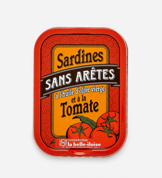La Belle-Iloise 無骨番茄橄欖油沙甸魚罐頭 - Sardines sans Arêtes à l’Huile d’Olive et à la Tomate
