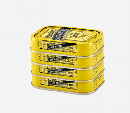 La Belle-Iloise 無骨橄欖油檸檬沙甸魚罐頭 - Sardines sans Arêtes à l’Huile d’Olive et au Citron