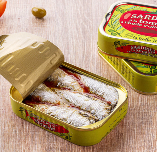 La Belle-Iloise 橄欖油番茄沙甸魚罐頭 - Sardines à l’Huile d’Olive et à la Tomate