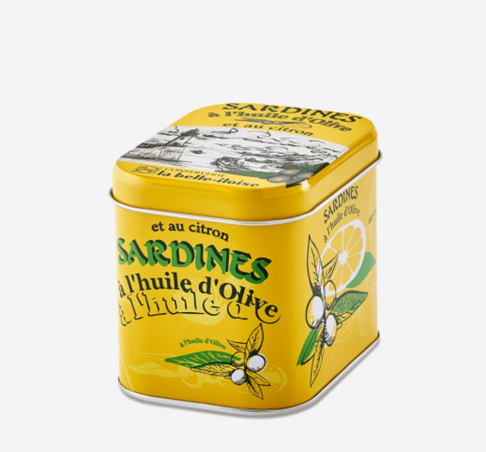 La Belle-Iloise 橄欖油檸檬沙甸魚收藏盒 - Boîte Sardines Huile d’Olive et Citron
