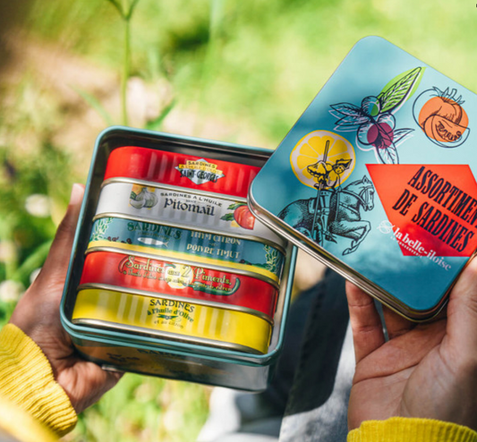 La Belle-Iloise 5款沙甸魚組合收藏盒 - Boîte Assortiment de Sardines
