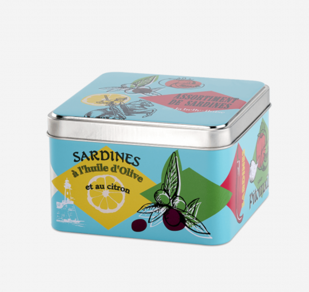 La Belle-Iloise 5款沙甸魚組合收藏盒 - Boîte Assortiment de Sardines