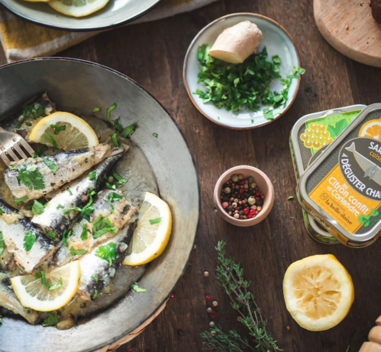 La Belle-Iloise 熱食沙甸魚收藏盒 - Boîte à Sardines à Déguster Chaud