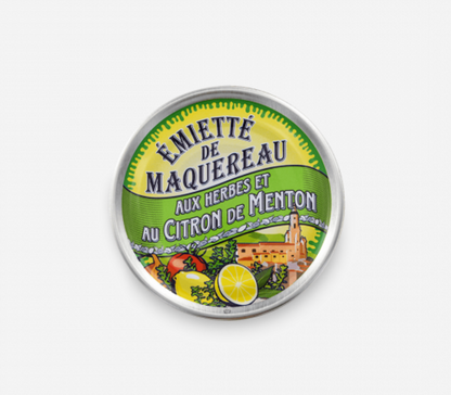 La Belle-Iloise 芒通檸檬香草鯖魚碎罐頭 - Émietté de Maquereau aux Herbes et au Citron de Menton