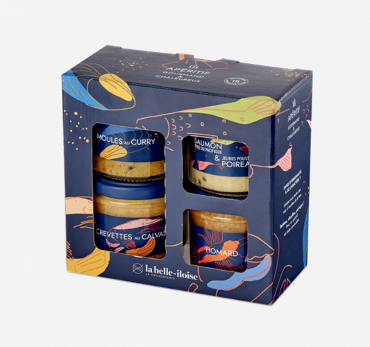 店主推 - La Belle-Iloise 熱食海鮮抹醬組偈 - Assortiment de Tartinables à Déguster Chaud