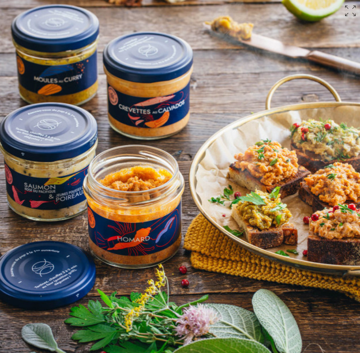 店主推 - La Belle-Iloise 熱食海鮮抹醬組偈 - Assortiment de Tartinables à Déguster Chaud