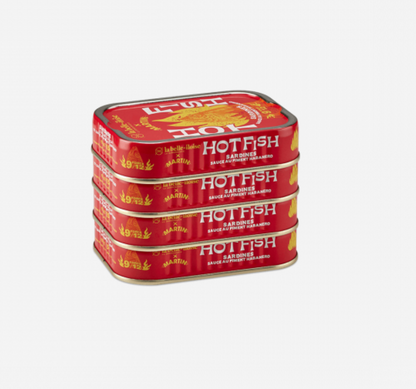 La Belle-Iloise x Sauces Martin - Hot Fish 沙甸魚罐頭 - Sardines Hot Fish
