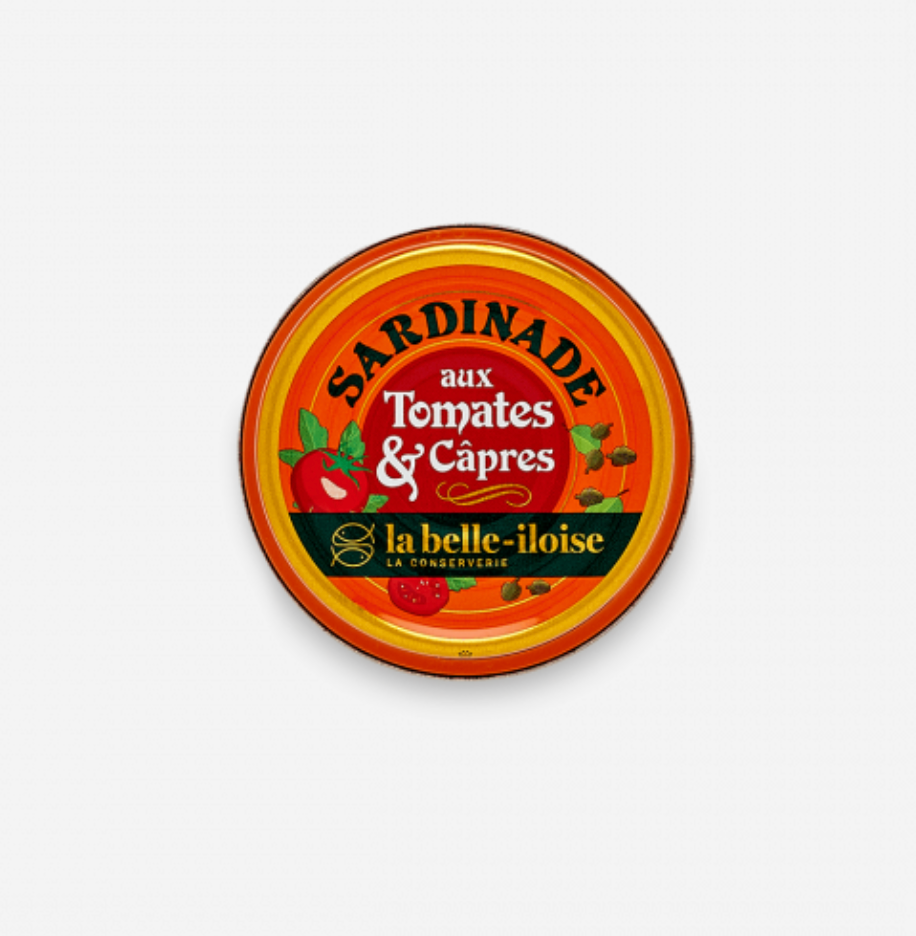 La Belle-Iloise 番茄酸豆沙丁魚醬（4罐裝）- Sardinade Tomates et Câpres