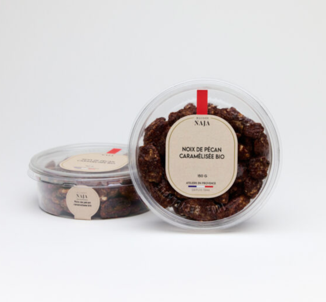 有機焦糖碧根果 | Noix de Pécan Bio Caramelîsée - Maison Naja