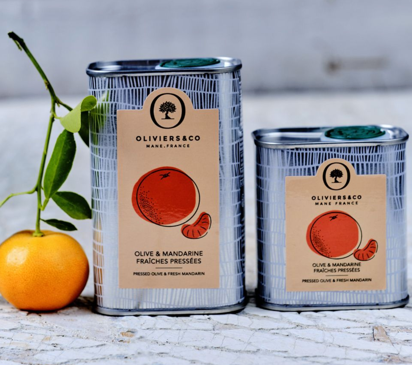 鮮蜜柑冷壓橄欖油 Olive & Mandarine fraîches pressées - Olivier's &Co