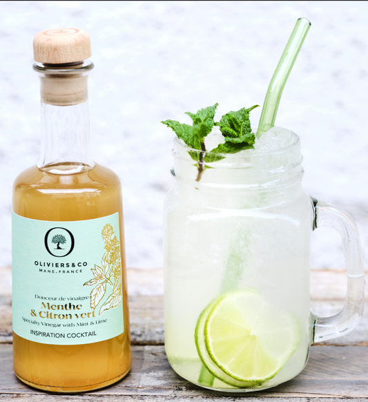 薄荷・青檸甜醋 Douceur de vinaigre Menthe & Citron vert - Olivier's and Co