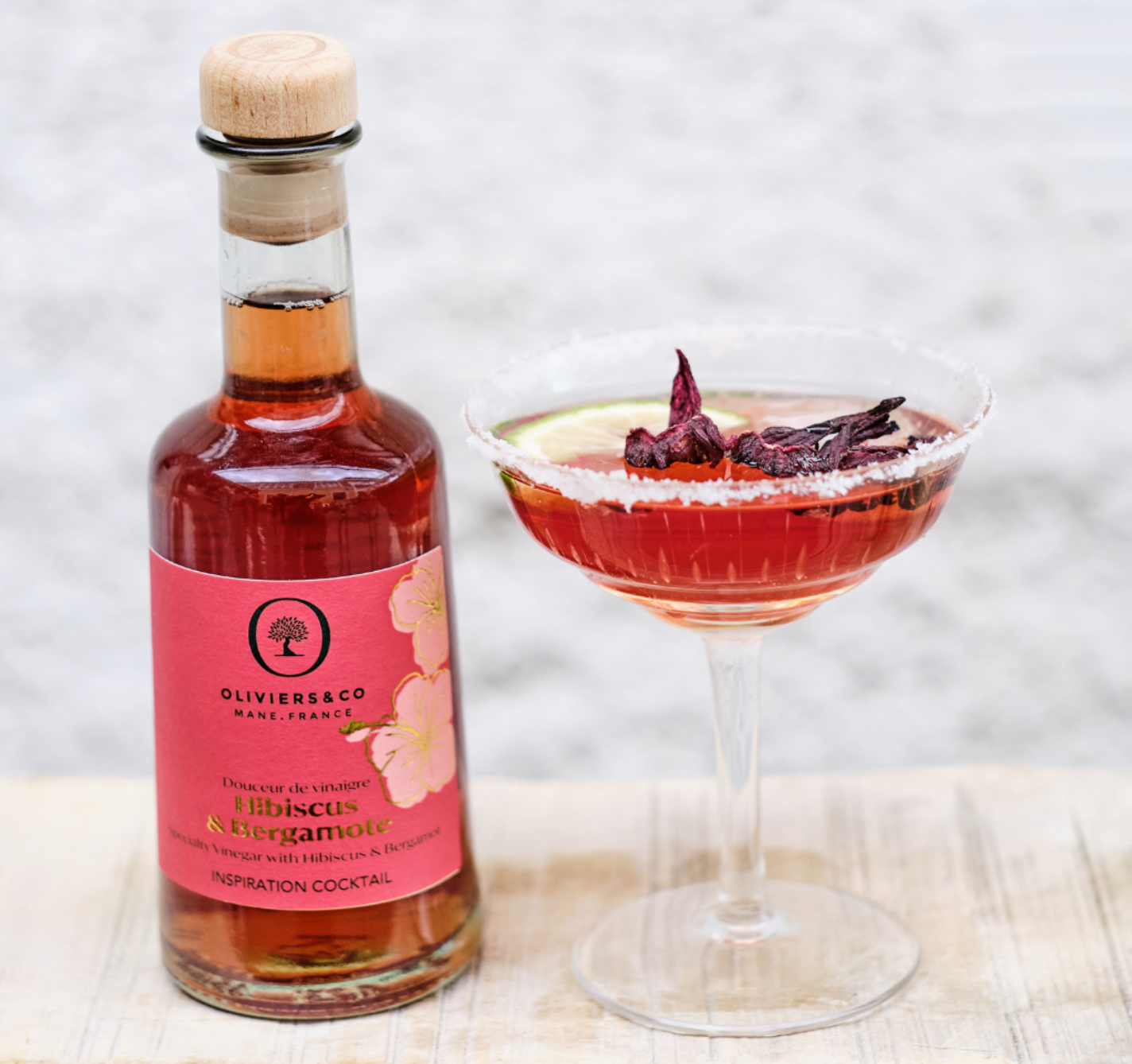 洛神花・佛手柑甜醋 Douceur de vinaigre Hibiscus & bergamote - Olivier's and Co