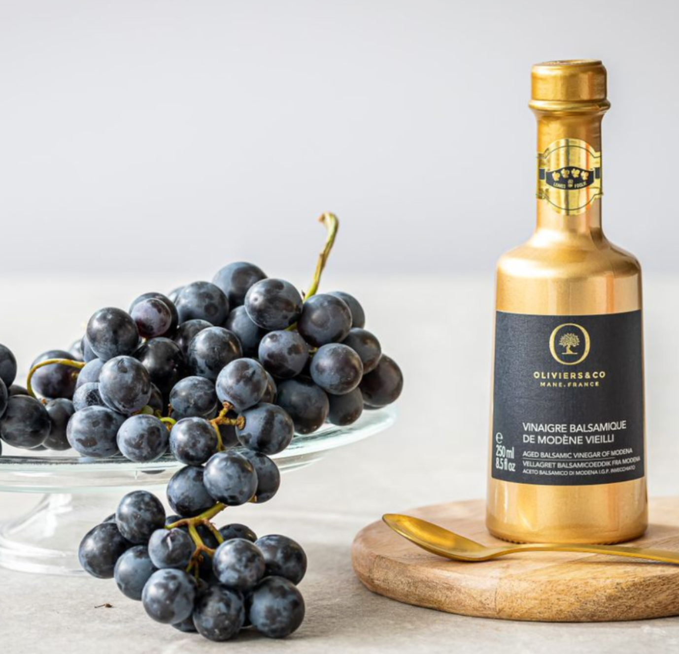 摩德納意大利黑醋｜金級 Vinaigre Balsamique de Modène - Qualité Label Or- Olivier's and Co