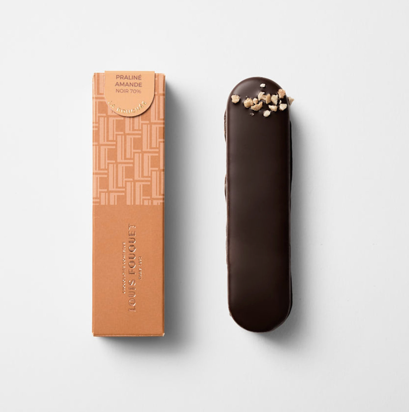 古法朱古力果仁條 Bouchée 50g - Louis Fouquet