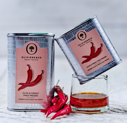 新鮮辣椒冷壓橄欖油 Olive & Piment frais pressés - Olivier's & Co