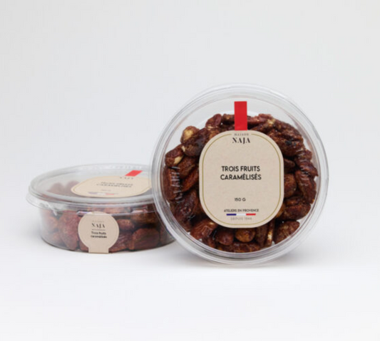 有機三果焦糖果仁混合 | Trois Fruits Caramelîsés - Maison Naja